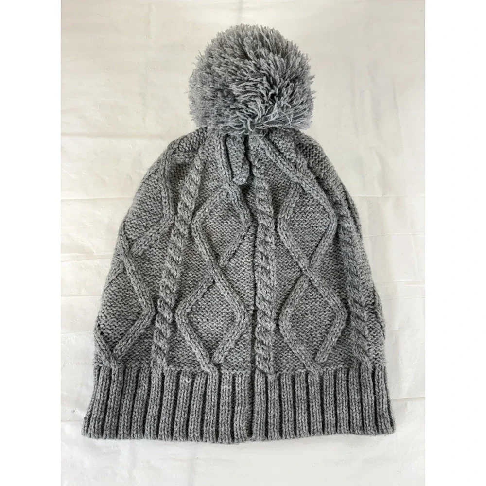 UGG Knit Hat Beanie -‎ Grey Winter - One Size O/S